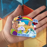 Refrigerator Magnet for Bole, Xinjiang, China  630