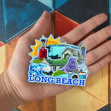 Магнит на холодильник для Лонг-Бич, Вашингтон, США, 906