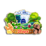 Refrigerator Magnet for Napa California USA  244