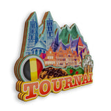 Refrigerator Magnet for Tournai Belgium  2015