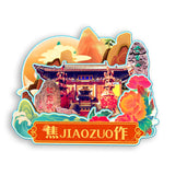 Refrigerator Magnet for Jiaozuo, Henan, China  717