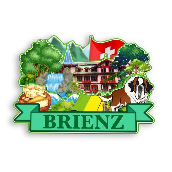 Refrigerator Magnet for Brienz Switzerland  2059