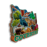 Refrigerator Magnet for Coventry UK  2865