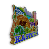Refrigerator Magnet for Kastoria Greece  1720