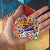 Refrigerator Magnet for Datong, Hunan, China  651