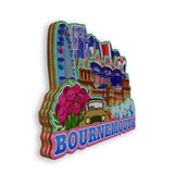 Refrigerator Magnet for Bournemouth UK  1489