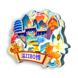 Refrigerator Magnet for Zibo, Shandong, China  524