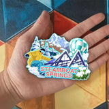 Kühlschrankmagnet für Steamboat Springs Colorado USA 269