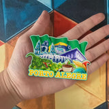 Магнит на холодильник Порту-Алегри, Бразилия, 1920