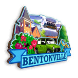 Refrigerator Magnet for Bentonville Arkansas USA  340