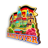 Refrigerator Magnet for Hannover Germany  1187