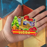 Refrigerator Magnet for Lleida Spain  1532