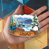 Refrigerator Magnet for Hofn Iceland  2257