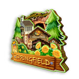 Refrigerator Magnet for Springfield Missouri USA  1022