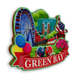 Refrigerator Magnet for Green Bay Wisconsin USA  916
