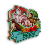 Refrigerator Magnet for Berat Albania  2460