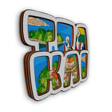 Refrigerator Magnet for Trakai Lithuania  2478