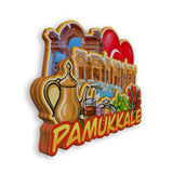 Refrigerator Magnet for Pamukkale Turkey  1661