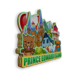 Refrigerator Magnet for Prince Edward Island Canada  1875