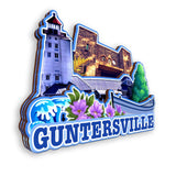 Kühlschrankmagnet für Guntersville Alabama USA 366