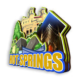 Kühlschrankmagnet für Hot Springs Arkansas USA 336