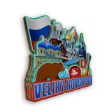 Магнит на холодильник для Великого Новгорода Россия 2535