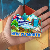 Магнит на холодильник для Нью-Плимута, Новая Зеландия, 2736