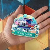 Kühlschrankmagnet für Shiyan, Hubei, China 588