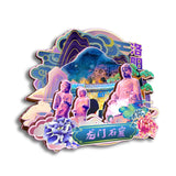 Refrigerator Magnet for Longmen Grottoes Scenic Area, Luoyang, Henan, China  69