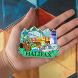 Kühlschrankmagnet für Halifax Kanada 1859