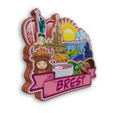 Refrigerator Magnet for Brest Belarus  2470