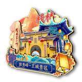 Refrigerator Magnet for Sole Beauty Peak - King's City Scenic Area, Guilin, Guangxi, China  37