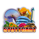 Refrigerator Magnet for Stuttgart Germany  1180