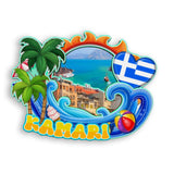 Refrigerator Magnet for Kamari Greece  1756