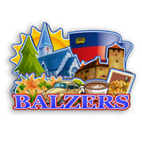 Refrigerator Magnet for Balzers Liechtenstein  2501