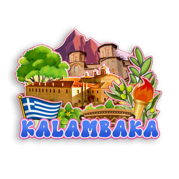 Refrigerator Magnet for Kalambaka Greece  1725