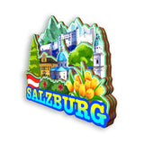 Refrigerator Magnet for Salzburg Austria  1591