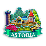 Refrigerator Magnet for Astoria Oregon USA  1109
