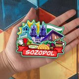 Refrigerator Magnet for Sozopol Bulgaria  2452