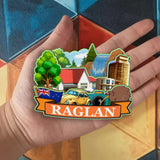 Refrigerator Magnet for Raglan New Zealand  2765