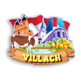 Refrigerator Magnet for Villach Austria  1600