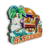 Kühlschrankmagnet für Ledong, Hainan, China 460
