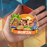 Refrigerator Magnet for Rurin Thailand  2813