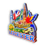 Kühlschrankmagnet für Leicester UK 1484
