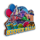 Refrigerator Magnet for Sioux Falls South Dakota USA  1137