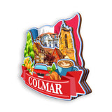 Refrigerator Magnet for Colmar France  1357