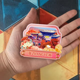 Refrigerator Magnet for Zhangye, Gansu, China  815