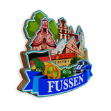 Kühlschrankmagnet für Füssen Deutschland 1215