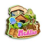 Kühlschrankmagnet für McAllen Texas USA 393