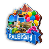 Магнит на холодильник для Роли, Северная Каролина, США, 1082